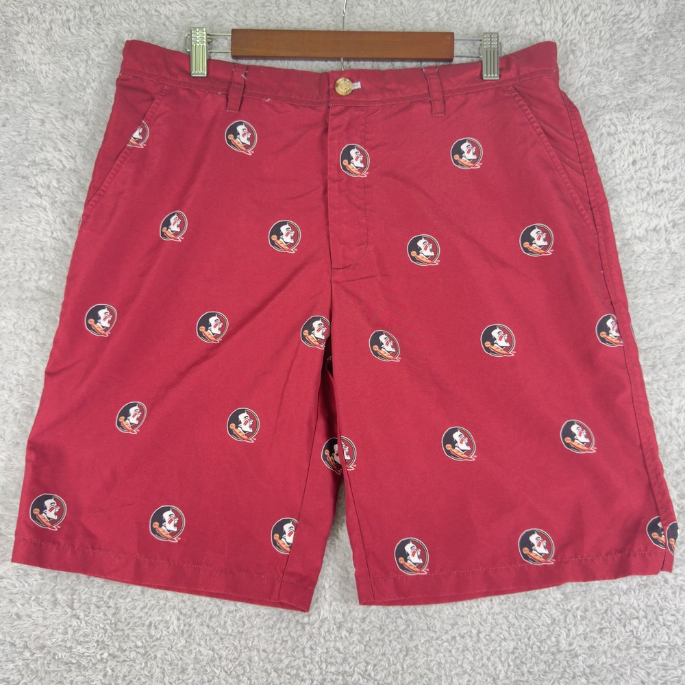 Florida State FSU Mens Ovation Game Golf Shorts‎ Garnet Size 36
